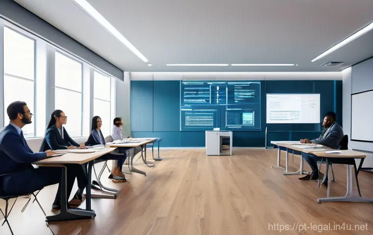 법률 자문가의 직무 만족도 조사 - **Prompt:** A Portuguese lawyer (woman, 30s) taking a mindful break. She is sitting comfortably on a...