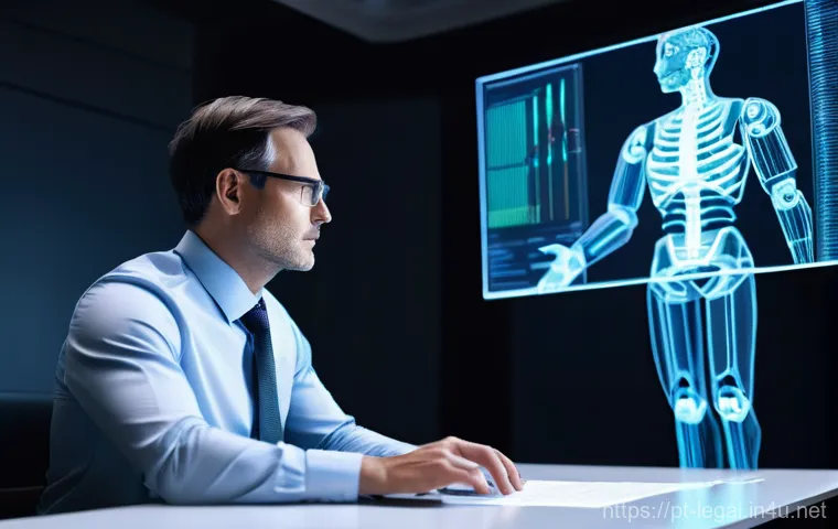 법률 자문가 직업 전망 - **Prompt: The Tech-Savvy Legal Strategist**
    A female legal consultant, in her late 30s, dressed ...